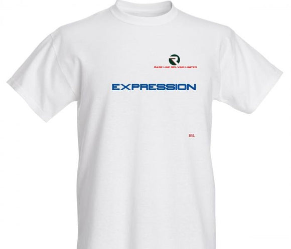 BASELINE SOLVING EXPRESSION T SHIRT THE CHANGE THAT YOU WISH T-SHIRT WITH BEST QUALITY FINISH